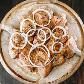 Маринованное мясо из куриного филе