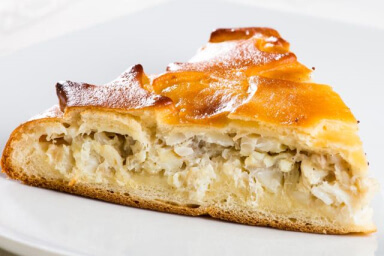 КУЛЕБЯКА С ТРЕСКОЙ