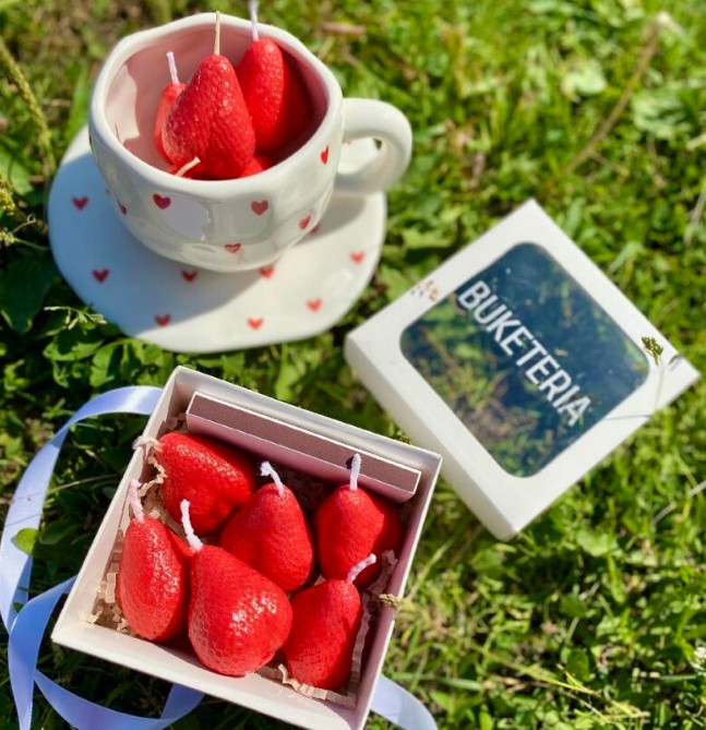 Свечи Клубника