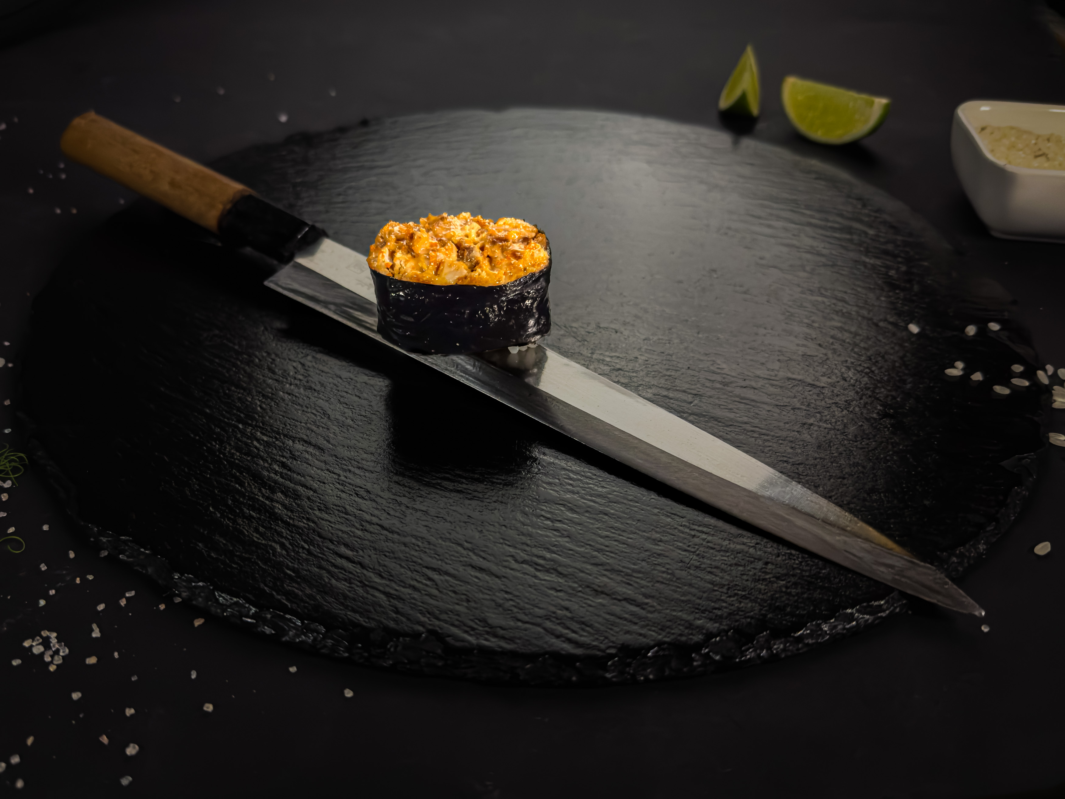 Гункан с курицей