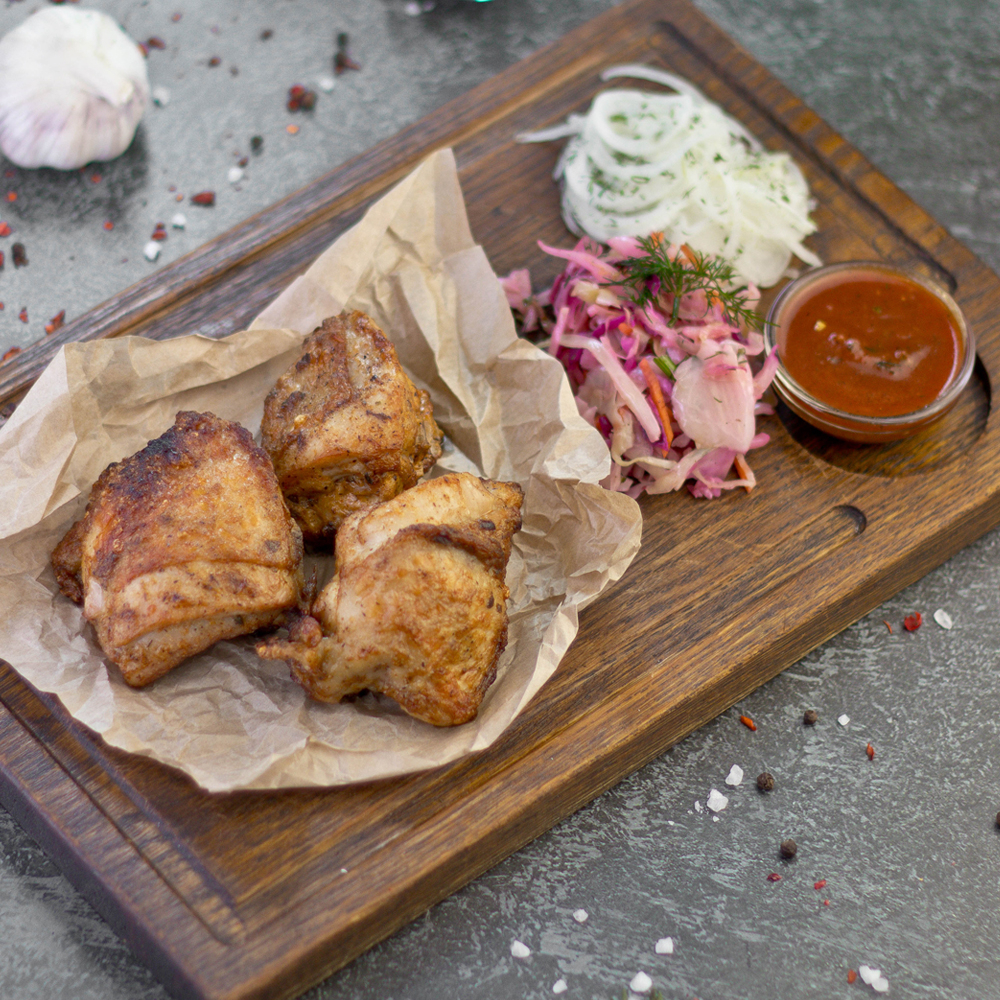 Шашлык из куриного бедра