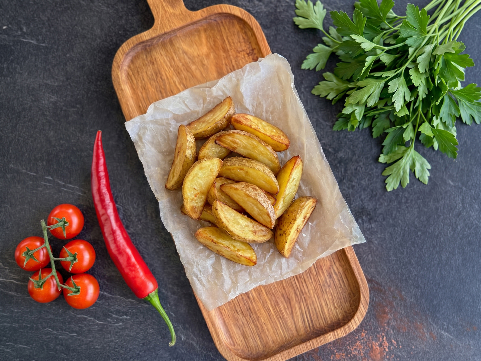 Картофель по-деревенски
