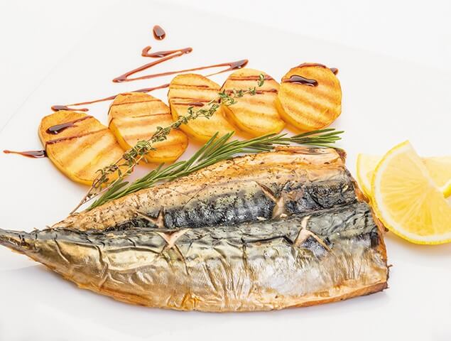 Скумбрия с картофелем