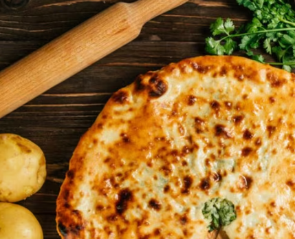 Пирог с картофелем и зеленью 500г