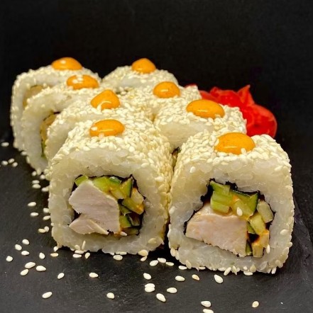 Острый с цыпленком