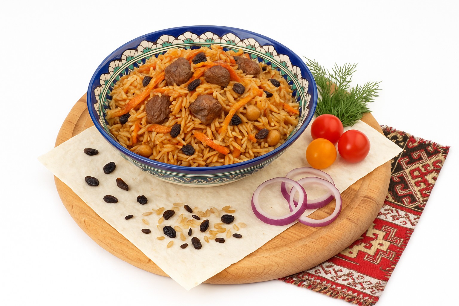 Плов с говядиной