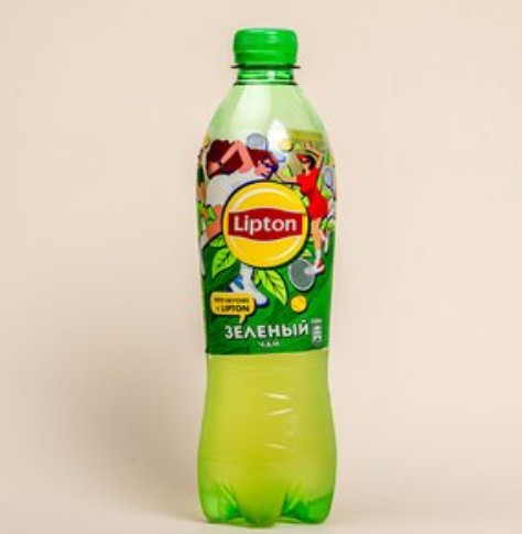Зеленый холодный чай Lipton
