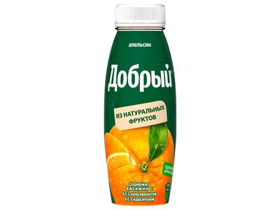 Сок Добрый апельсин-мандарин 0,3л