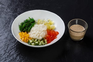 Поке с овощами