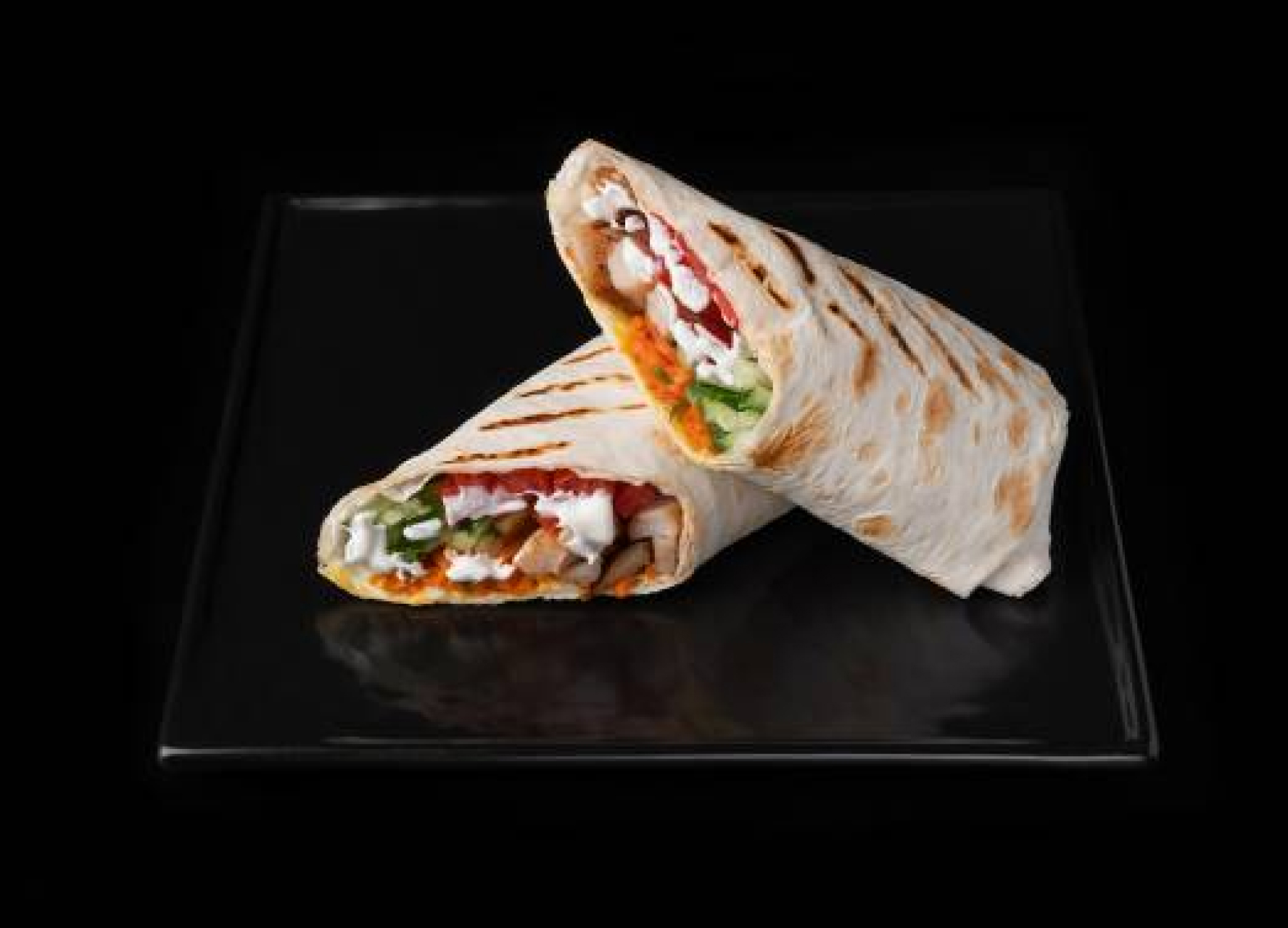 Шаверма с морковью по-корейски