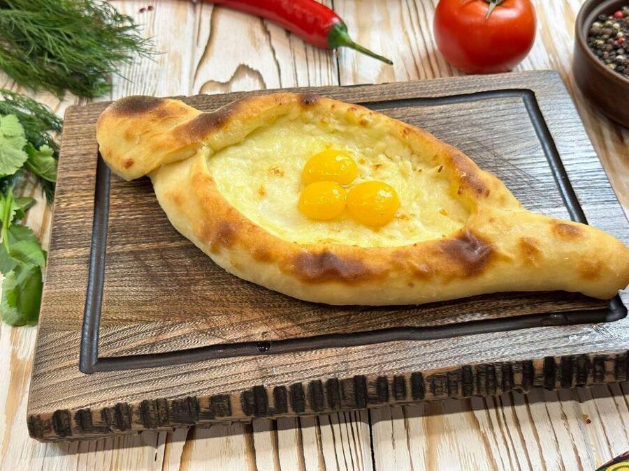 Хачапури авторское с переп.яйцом