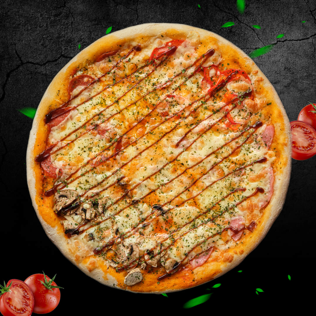 Пицца «4 вида» 26см