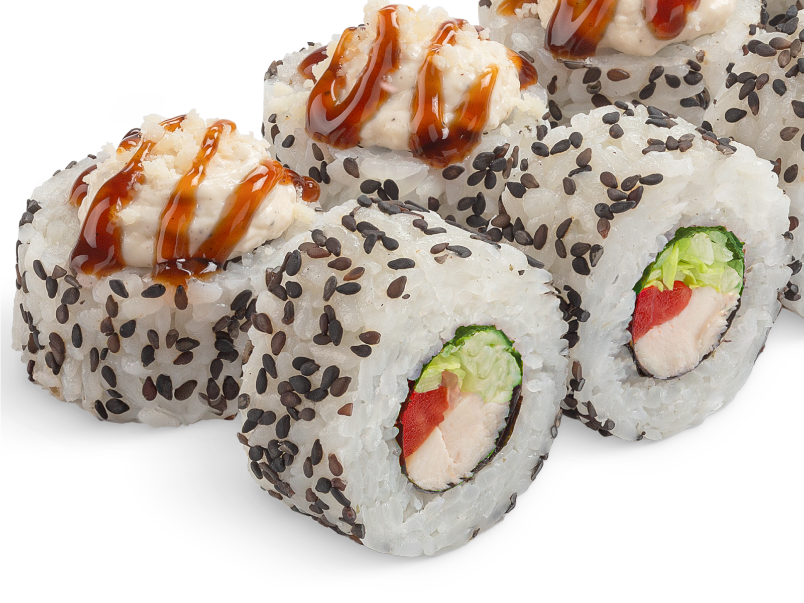 Ролл Цезарь с курицей