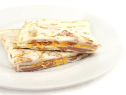 С ветчиной и сыром