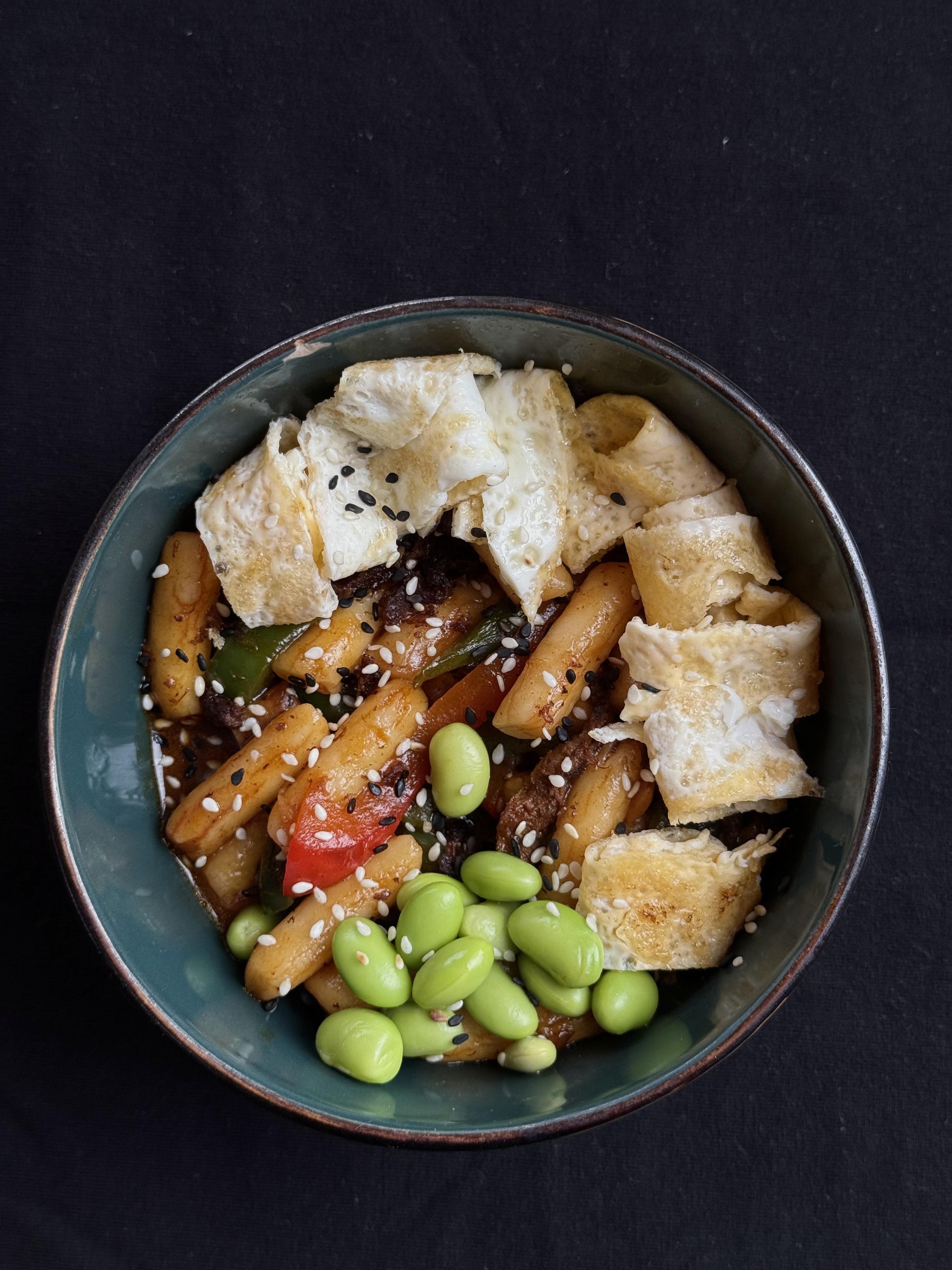 ТОКПОККИ С ГОВЯДИНОЙ 