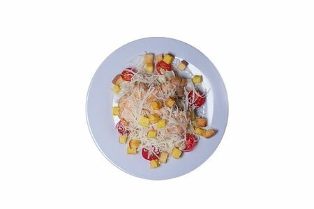 Салат Цезарь с курицей