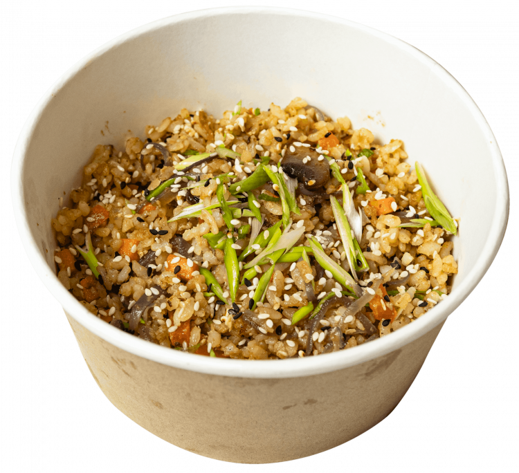 Рис чесночный с овощами