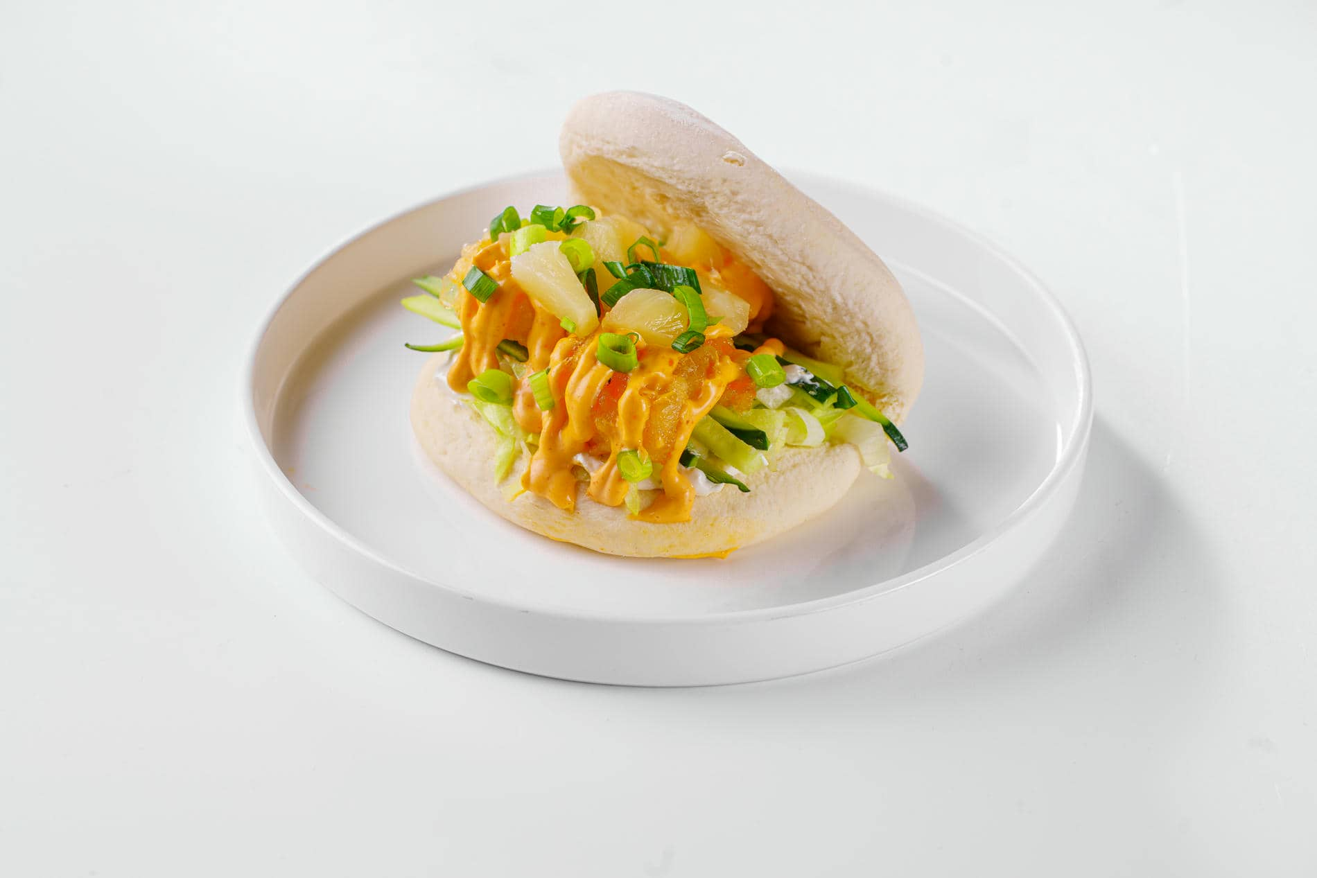 Бао с креветками