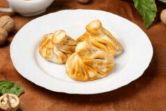 Хинкали ассорти жареные