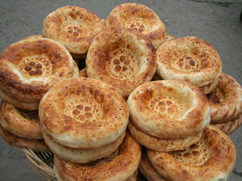 Лепешка узбекская