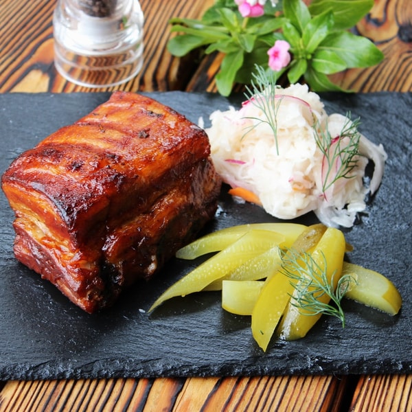 Свиные рёбрышки барбекю