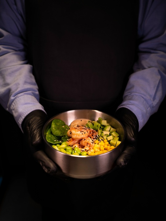 Боул с креветкой