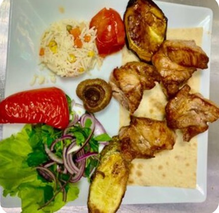 Шашлык из cвинoй шейки