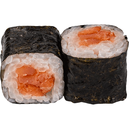 Классический ролл с лососем