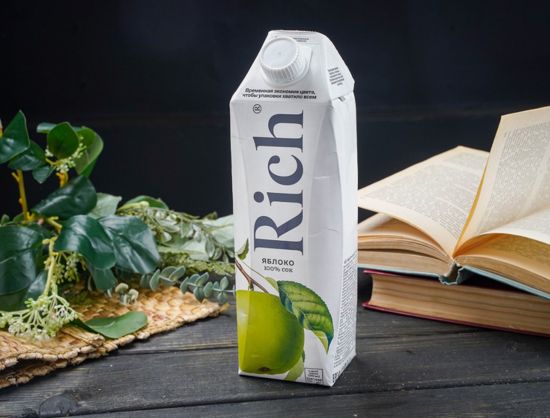 RICH яблоко 1л