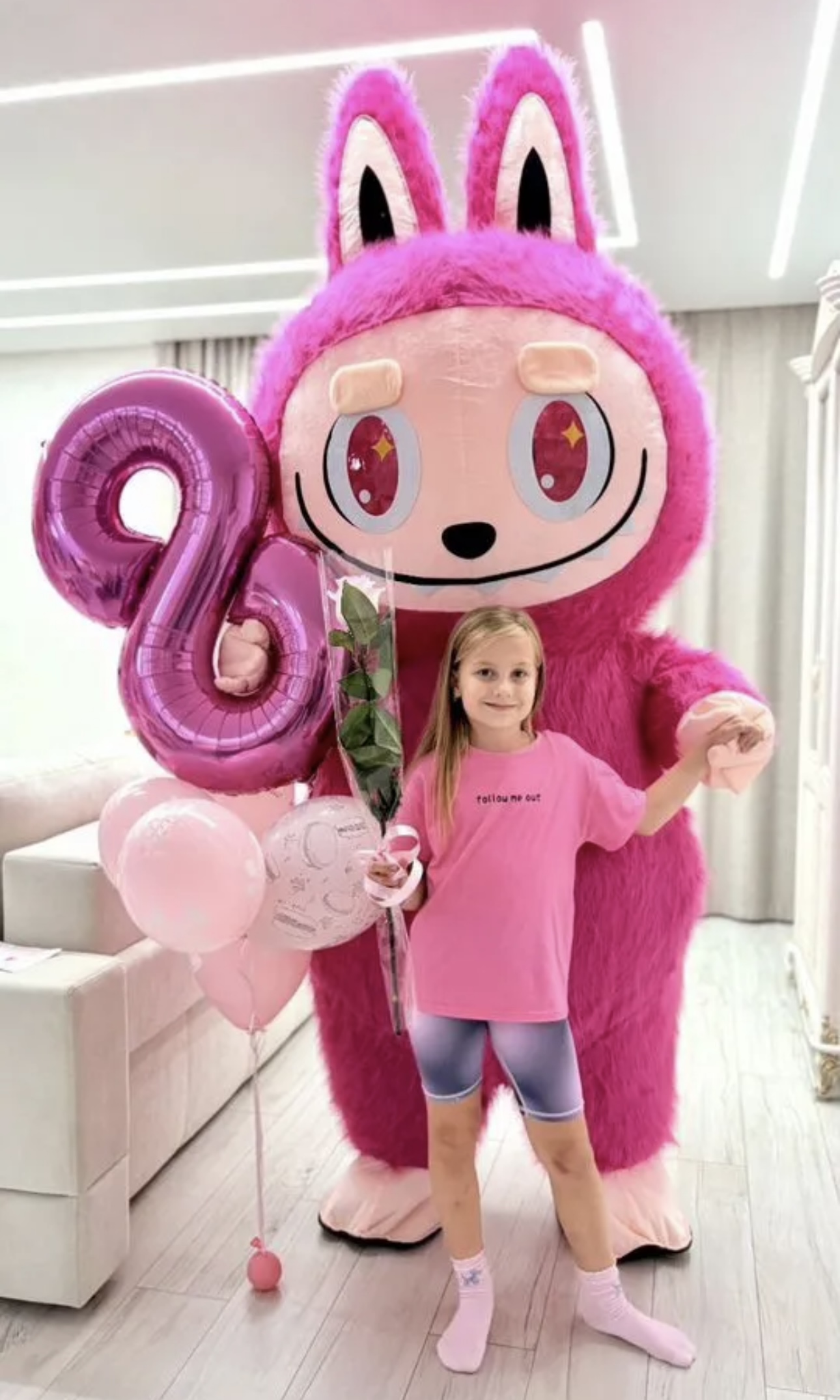 Поздравления Лабубу / ростовая кукла/ аниматор