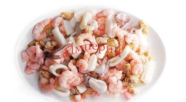 Топпинги: морепродукты