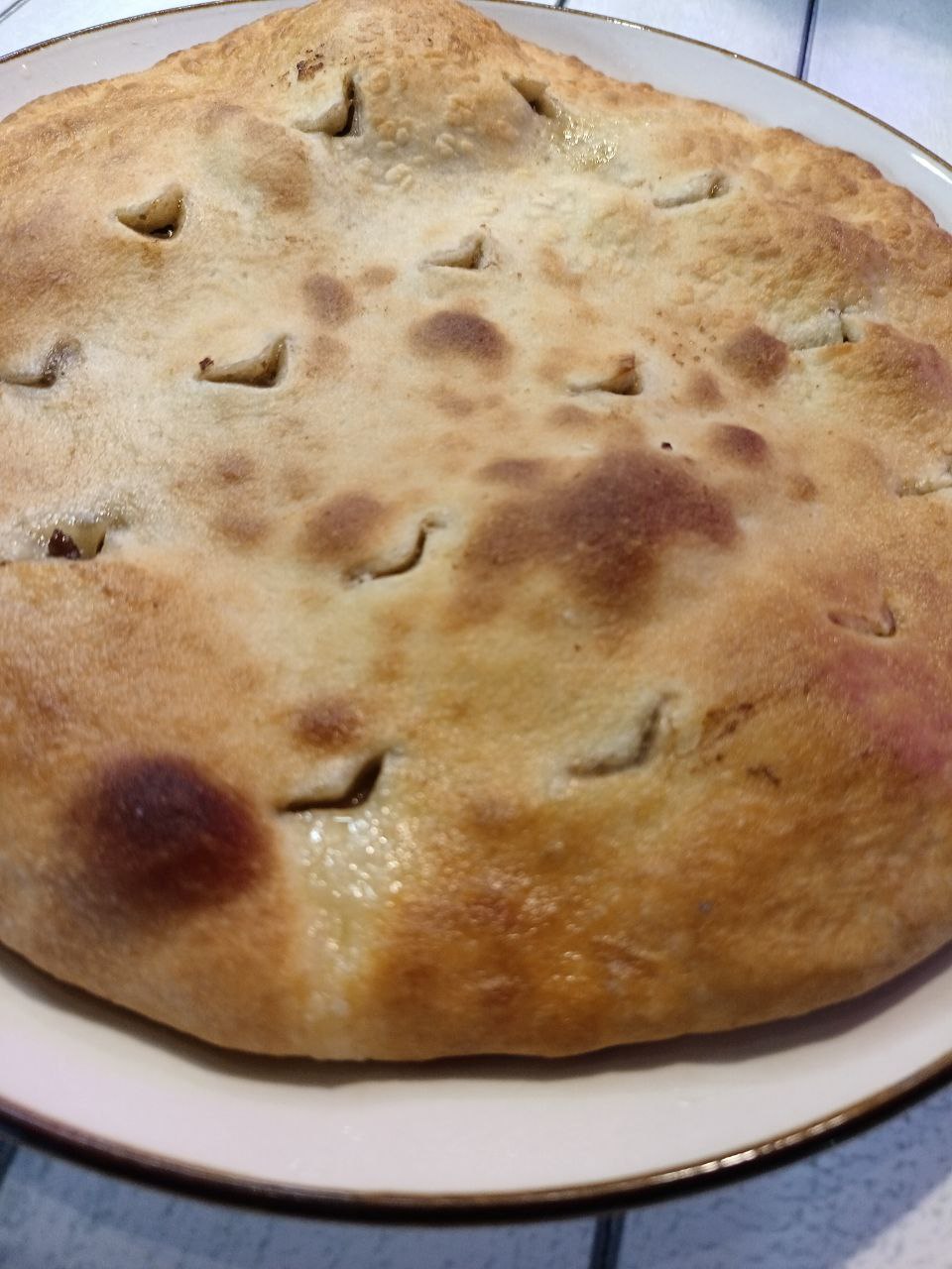 Кубдари с картофелем и сыром