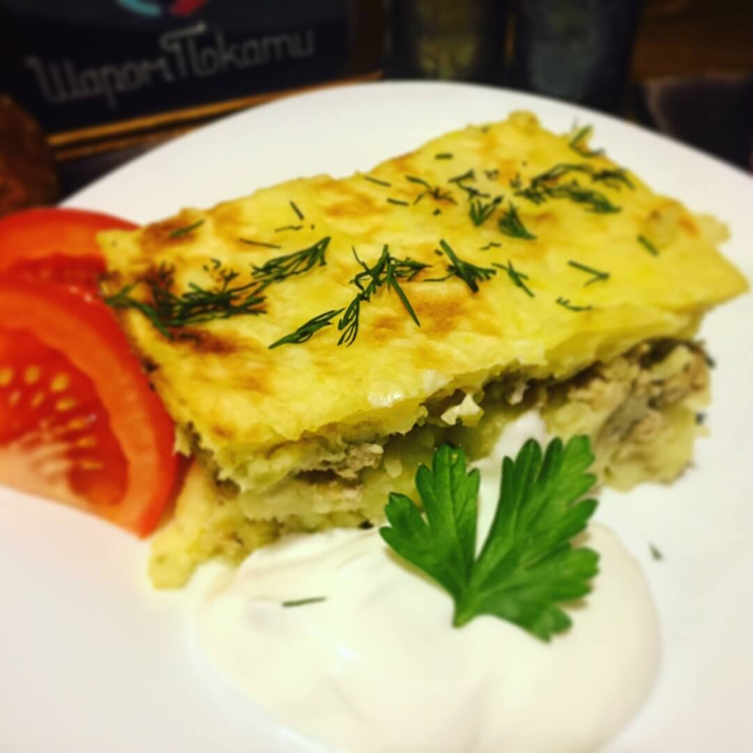 Картофельно - Мясная Запеканка