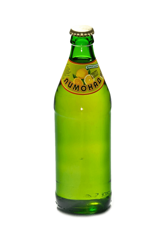 Лимонад в стекле