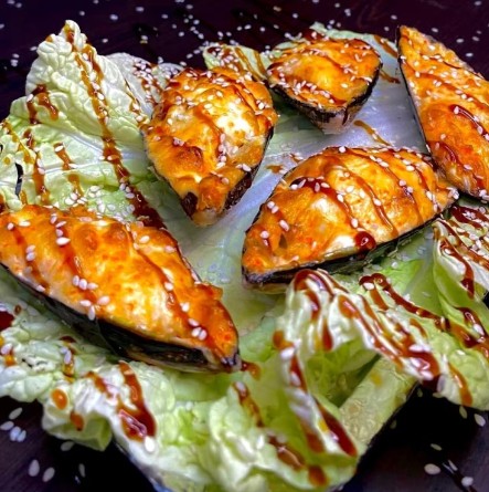 Мидии запеченные 8 шт.