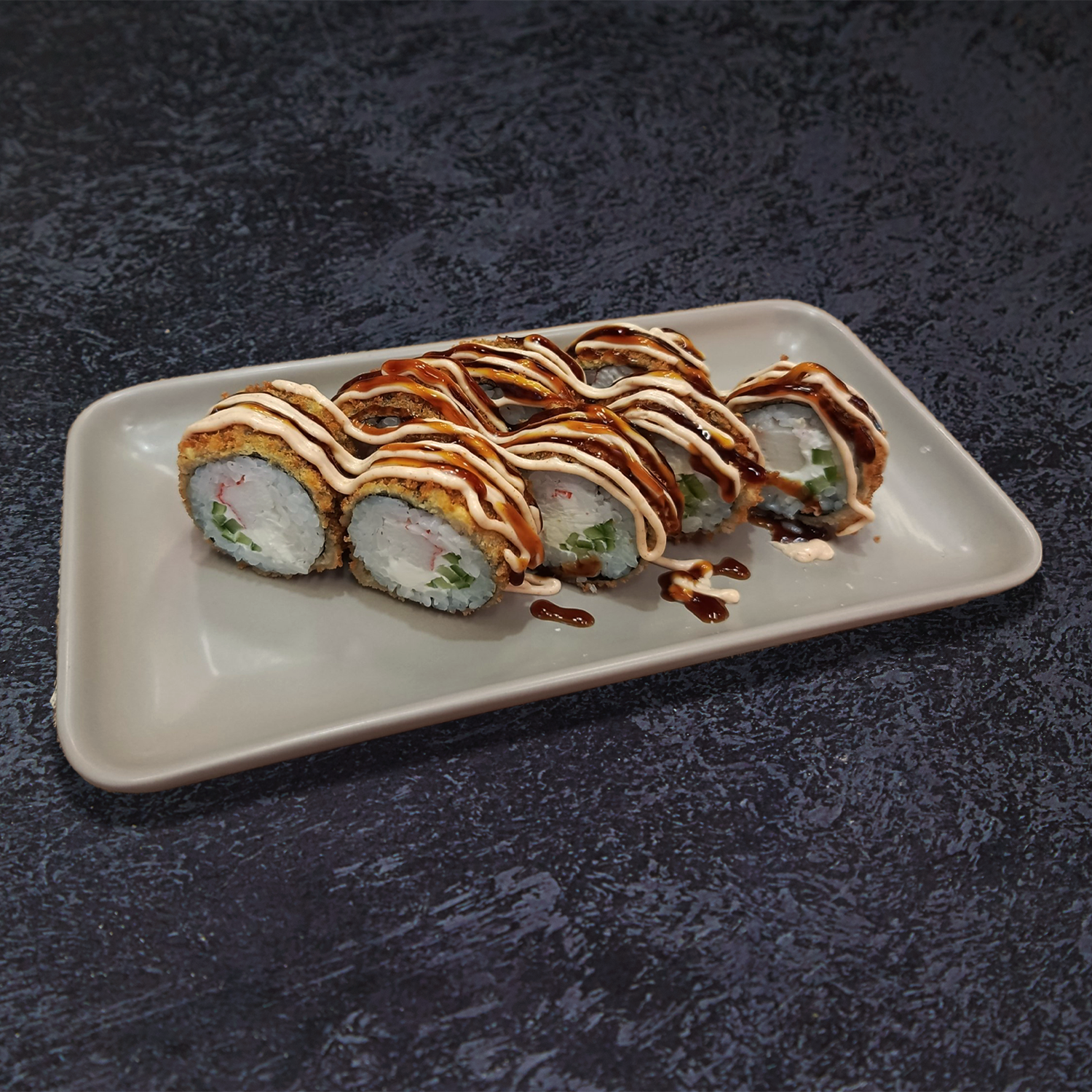 Темпура с крабом острая