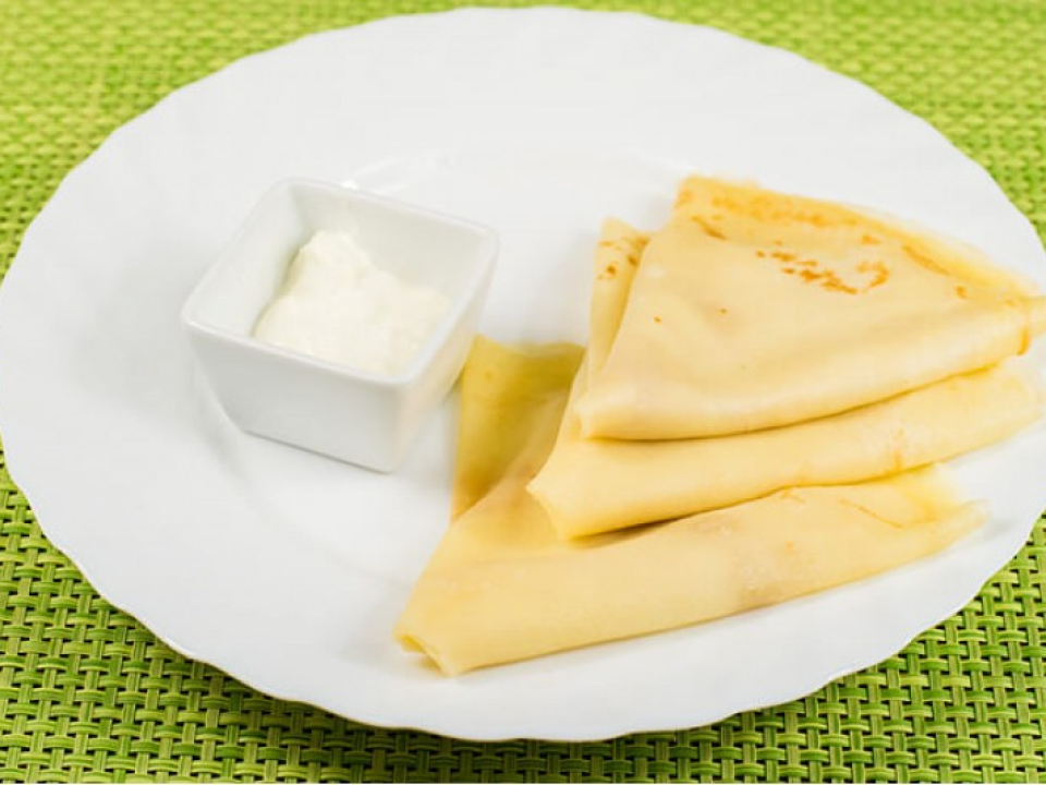 Блинчики с джемом