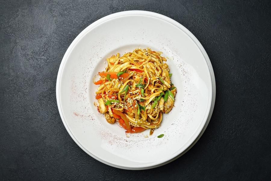 WOK с курицей