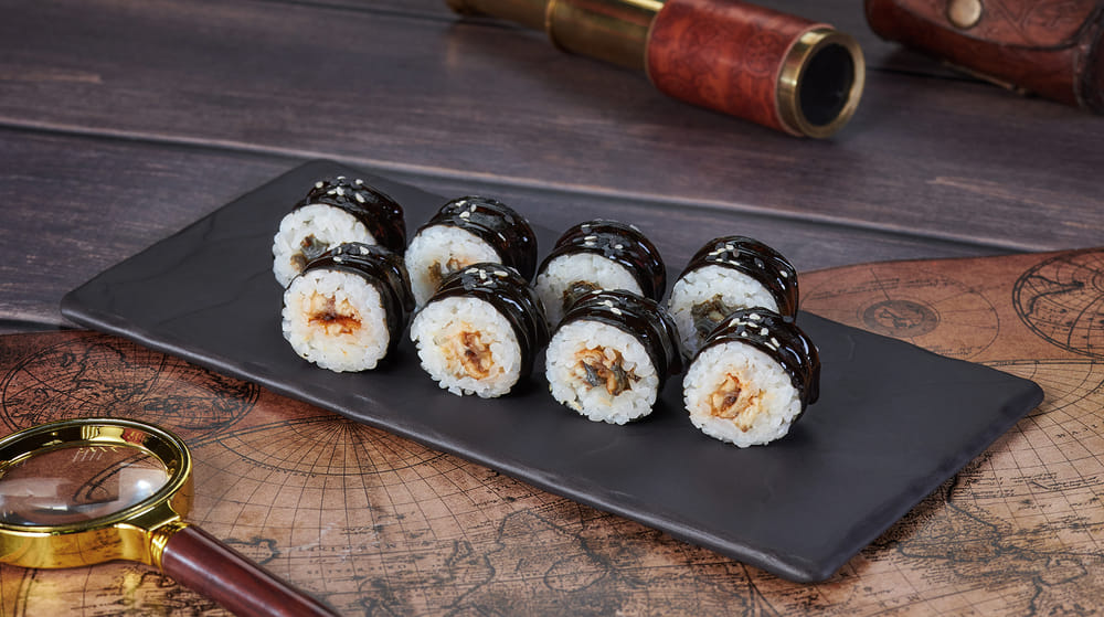 Ролл Мальта с угрем (мини)