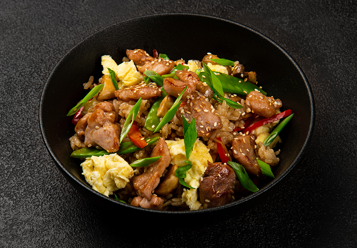 Тепан с цыпленком