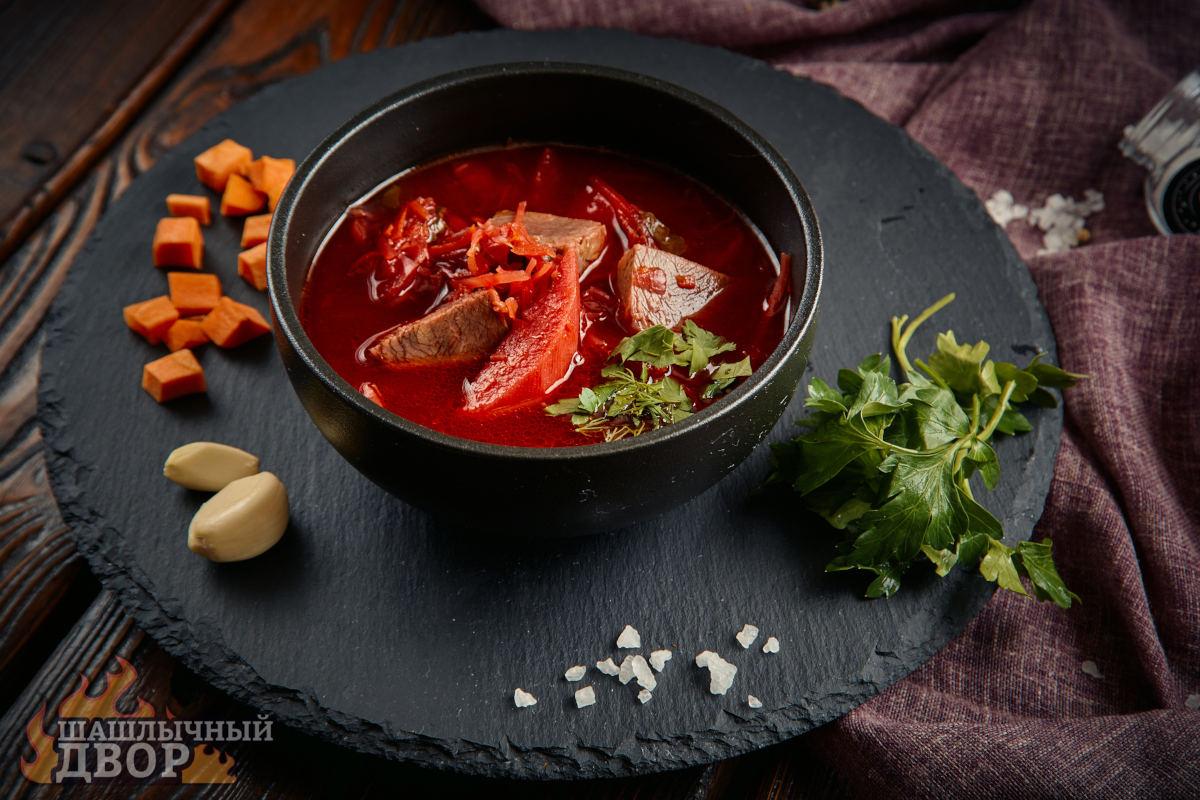 Борщ с говядиной