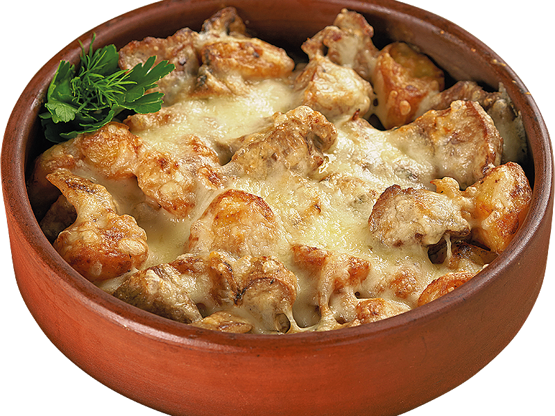Кеци со свиной вырезкой