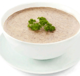 Суп-крем грибной
