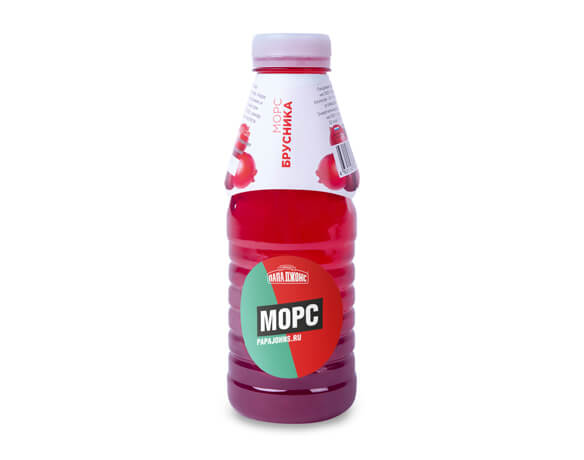 Морс Брусничный 0,5 л.