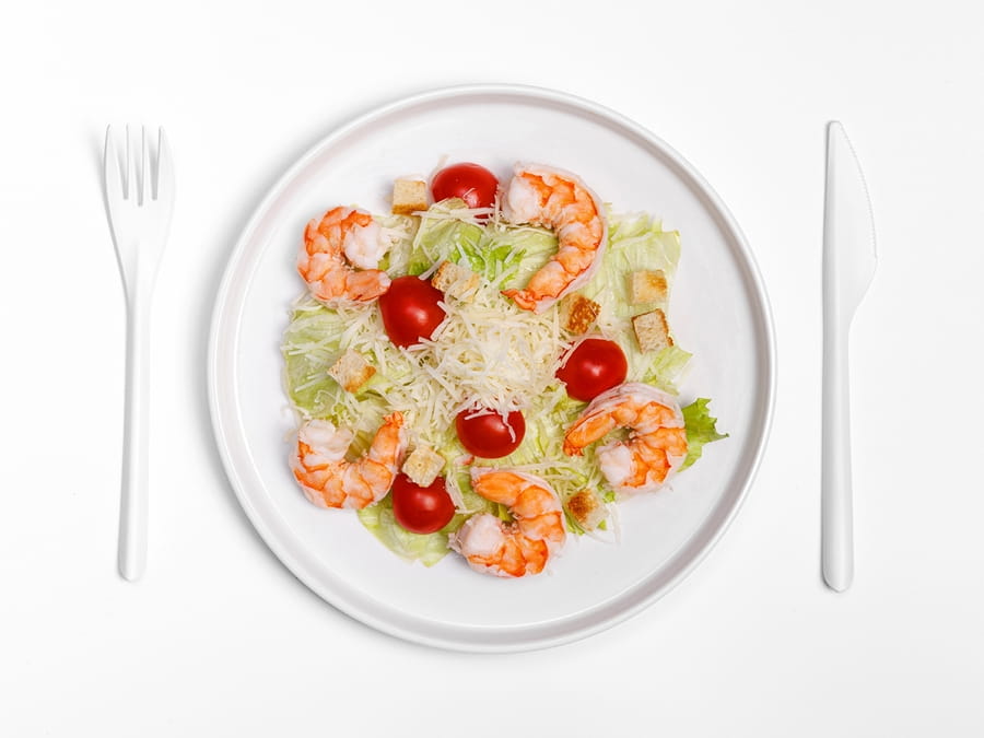 Цезарь с креветками