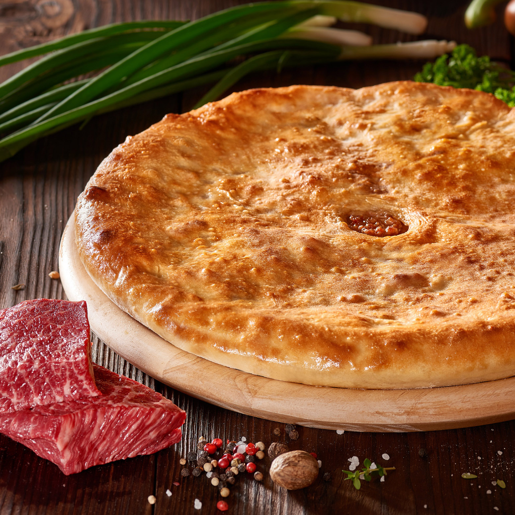 Пирог с говядиной