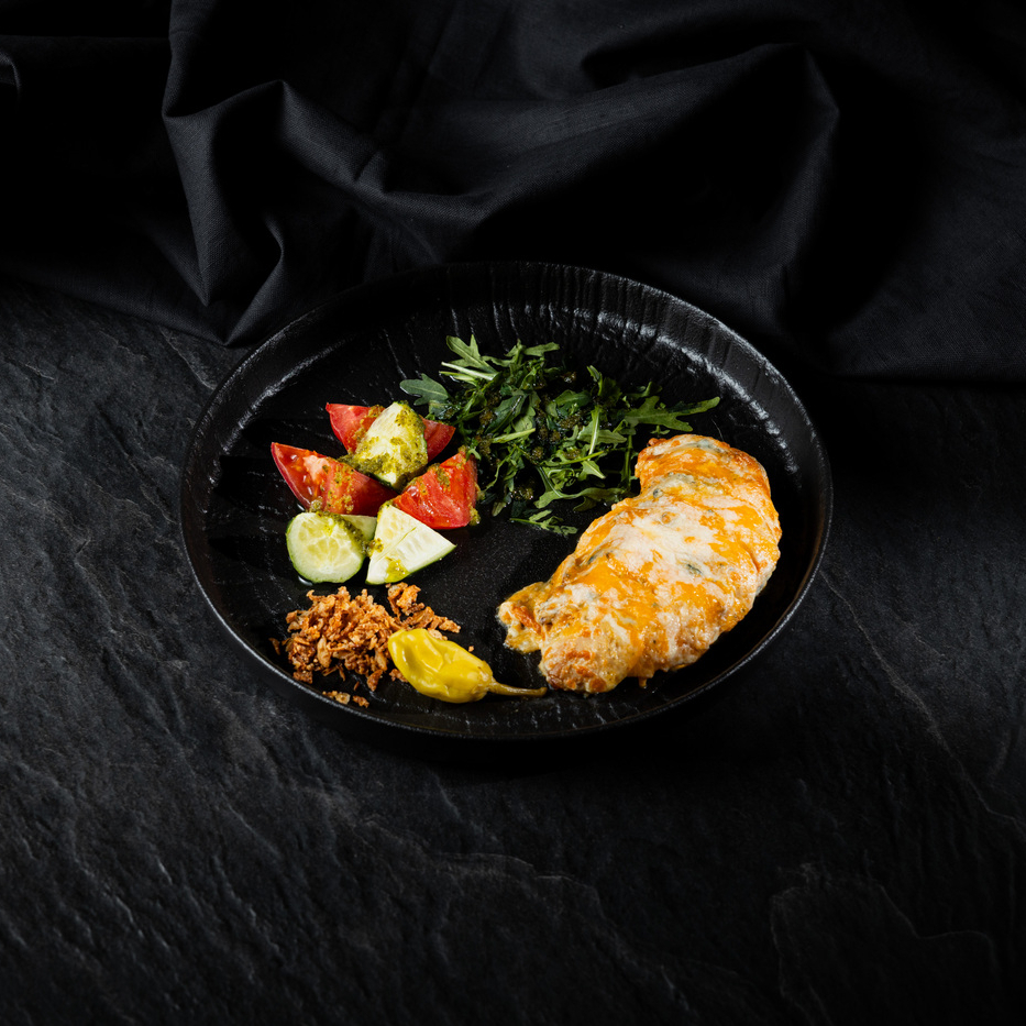 Куриная грудка су-вид под 4 сырами