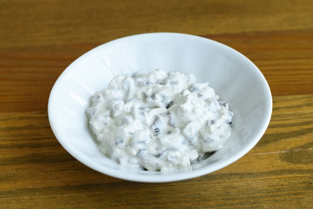 Соус Сливочный с грибами и курицей