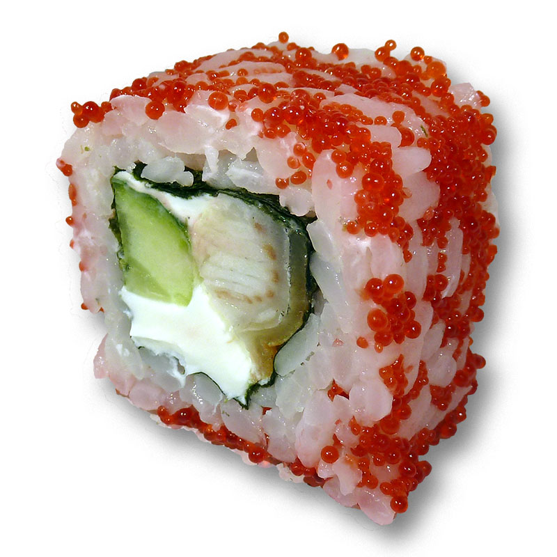 Калифорния с угрем