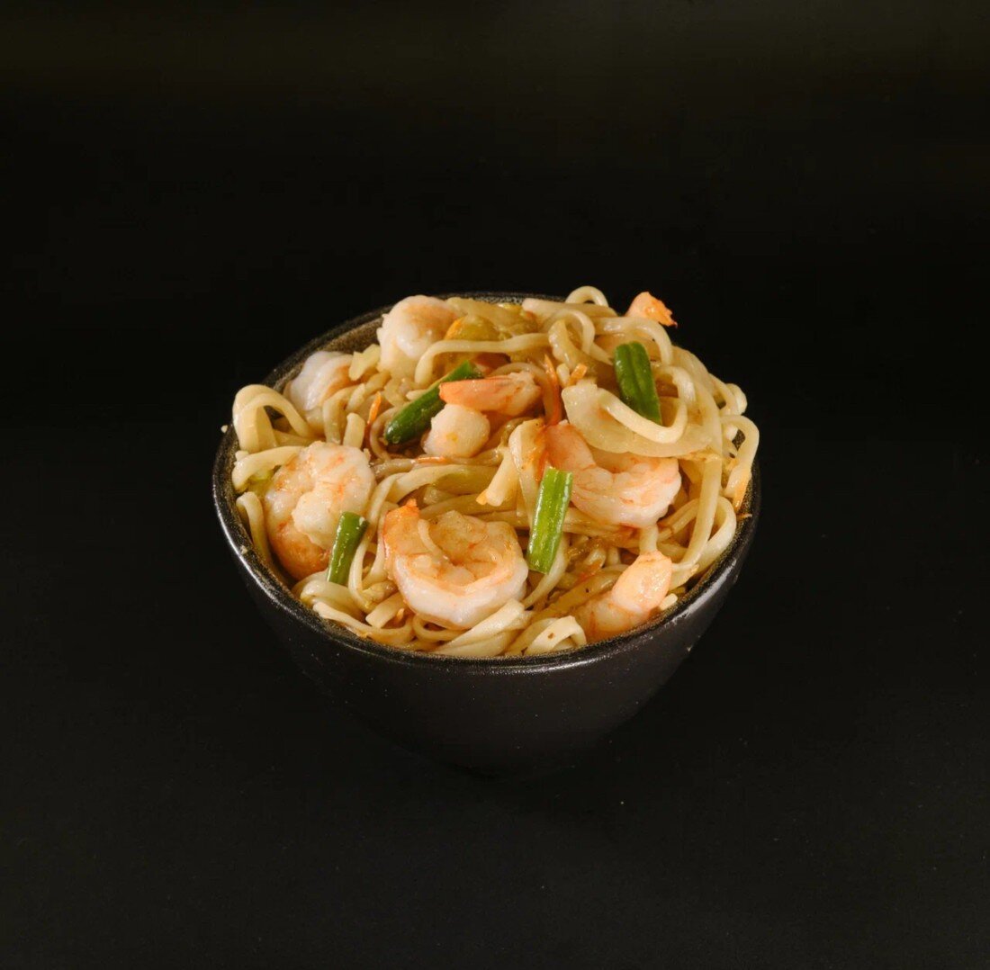 Удон с Креветкой в соусе сладкий Чили 350г